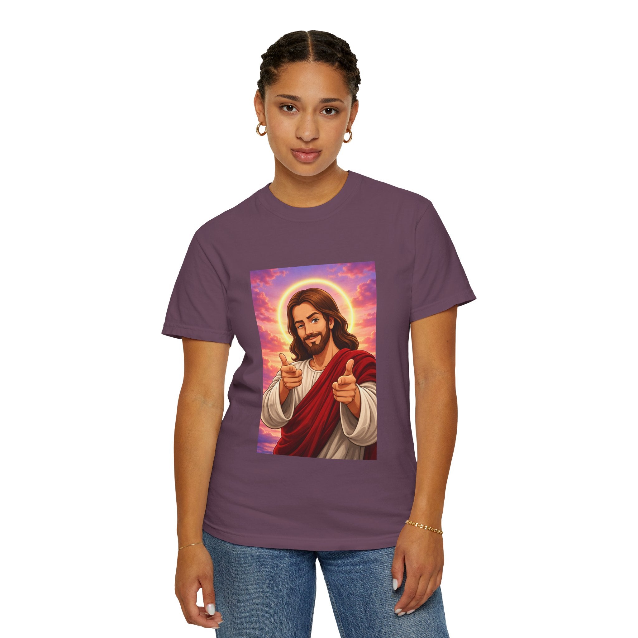 Jesus Pointing "Later you will understand"  — John 13:7 - Unisex Comfort Colors Tee