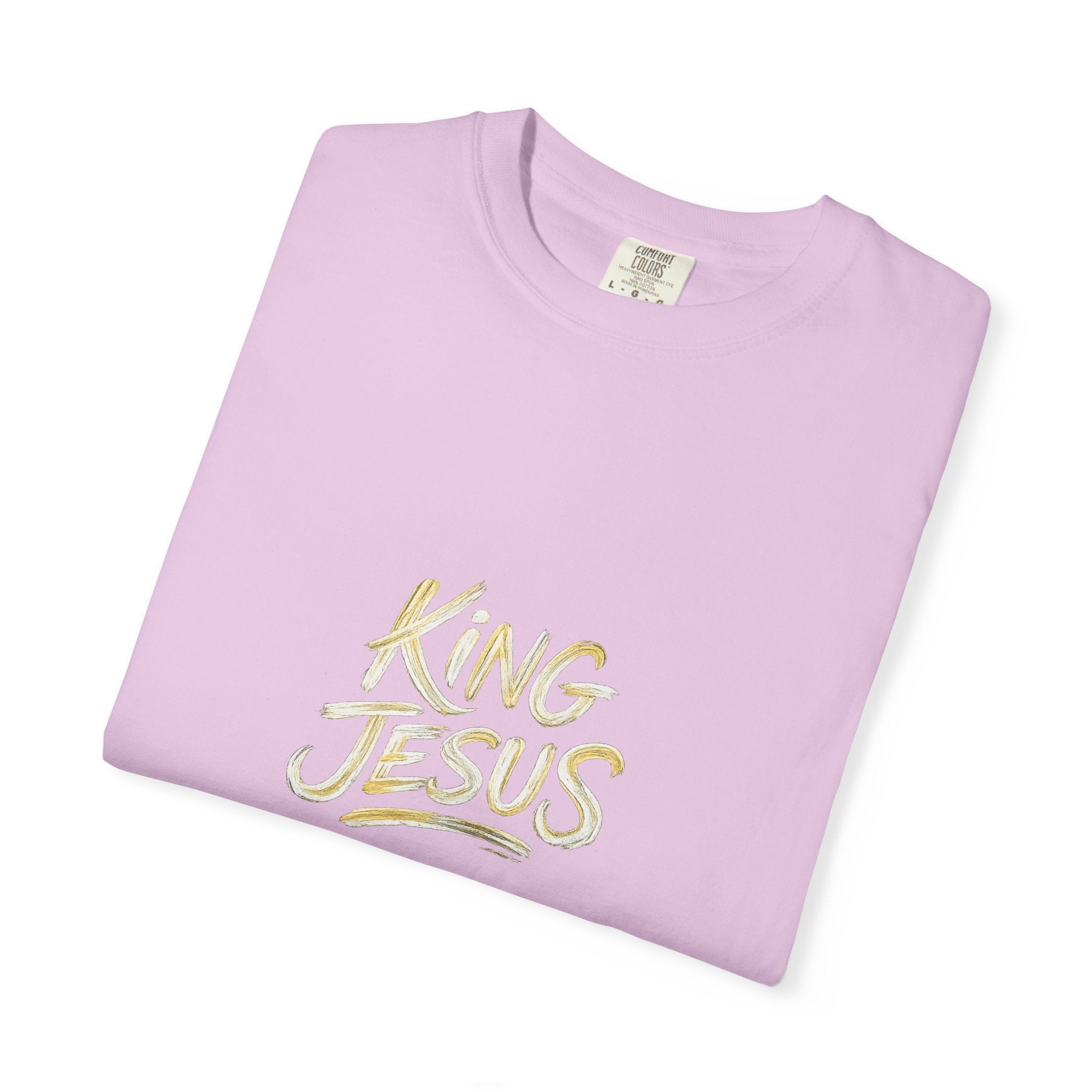King Jesus T-Shirt — "All Hail King Jesus" - Comfort Colors - Unisex