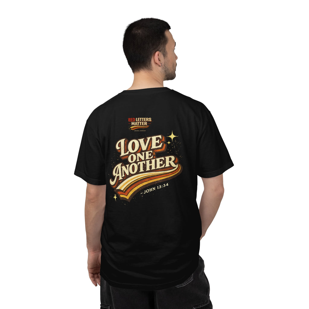 Unisex - Jesus Loves You "Love One Another" Comfort Colors T-Shirt