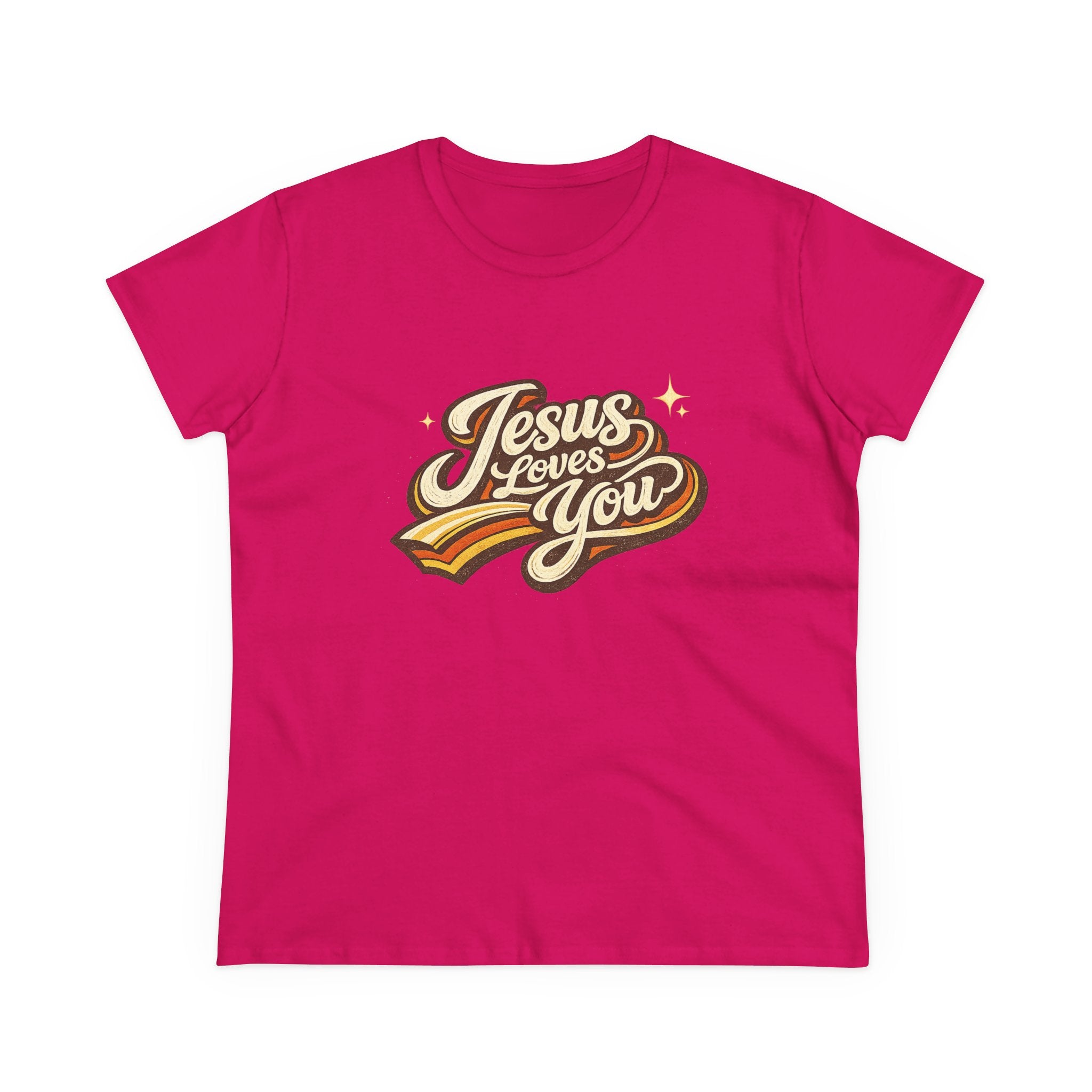 Women's - Jesus Loves You "Love One Another" Gildan T-Shirt