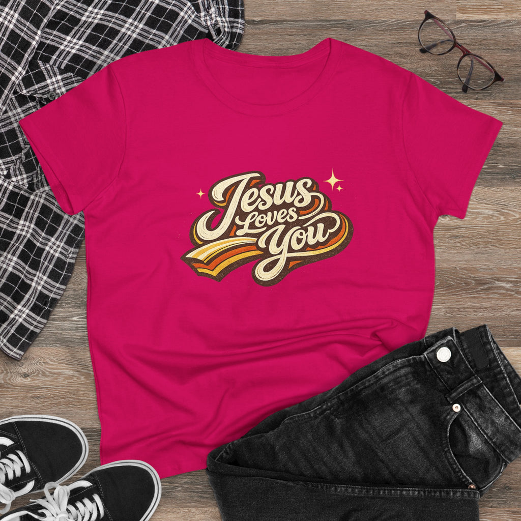 Women's - Jesus Loves You "Love One Another" Gildan T-Shirt