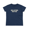 Women's Christian Scripture Gildan Tee— "Red Words Still Speak" (Matthew 24:35)
