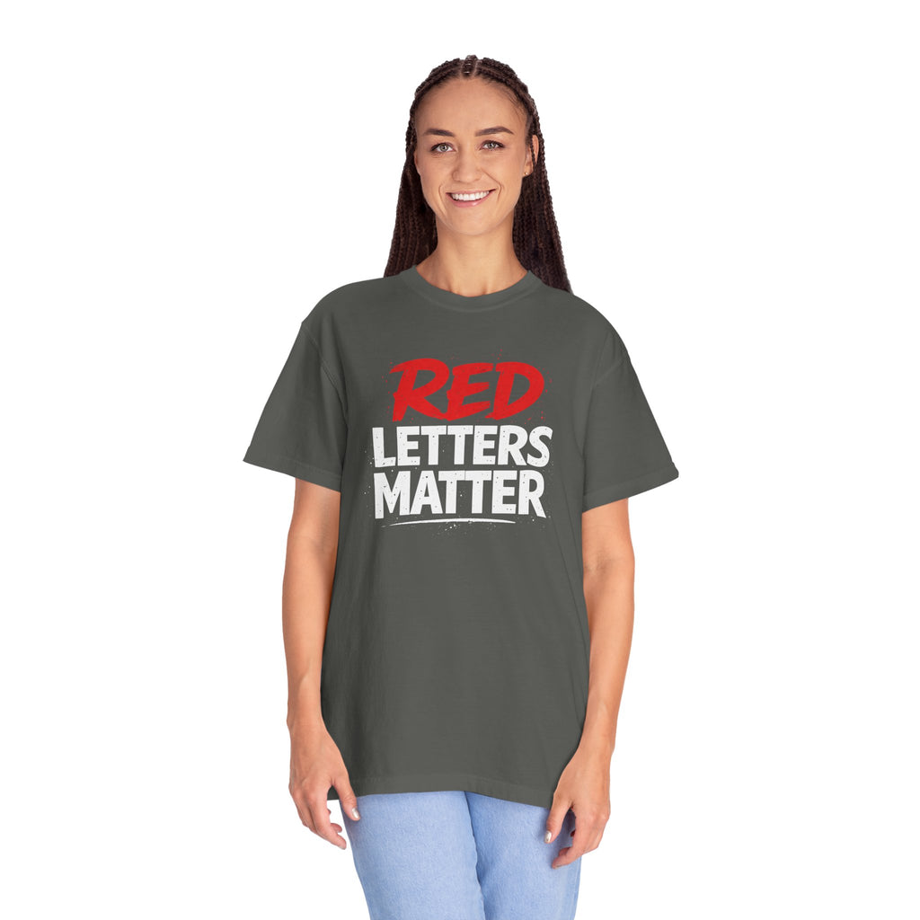 Red Letters Matter — Matthew 5:44 "Love Your Enemies" - Comfort Colors Tee