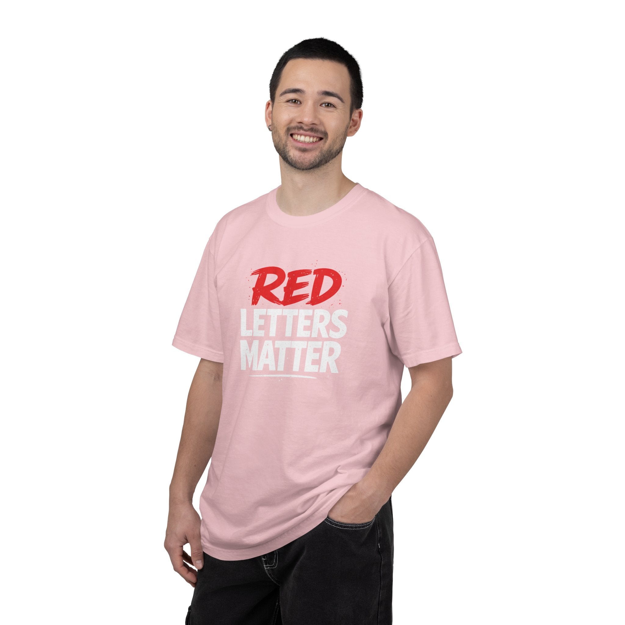 Red Letters Matter - Matthew 5:16 - Inspirational T-Shirt — Unisex Comfort Colors Tee