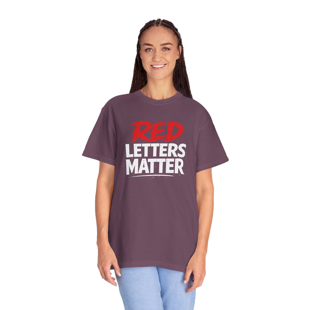 Red Letters Matter — Matthew 5:44 "Love Your Enemies" - Comfort Colors Tee