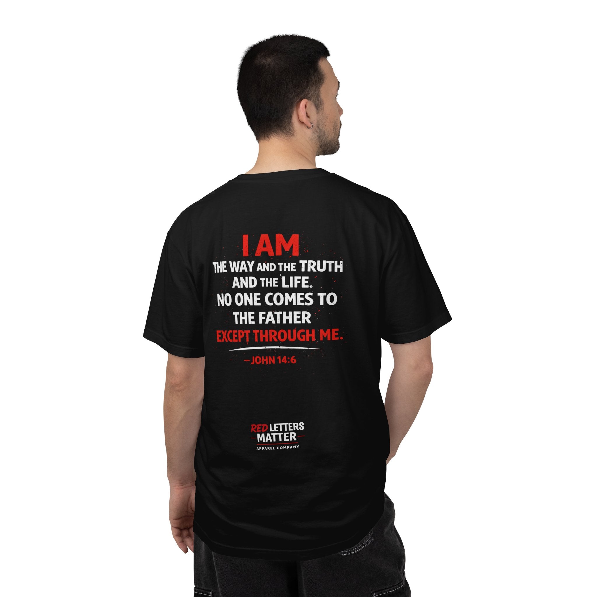 Red Letters Matter T-Shirt — John 14:6 - Unisex Comfort Colors Tee