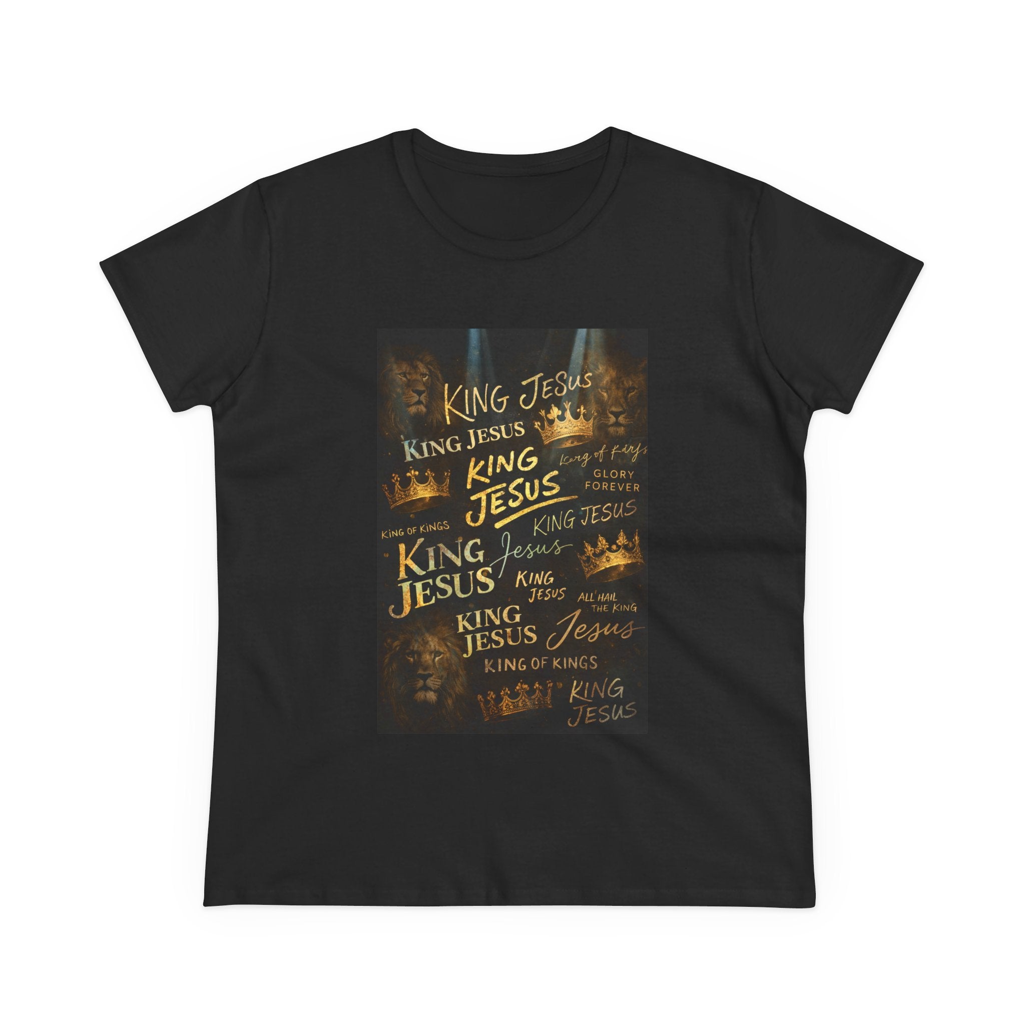Women's King of Kings — Revelation 19:16 Gildan Tee