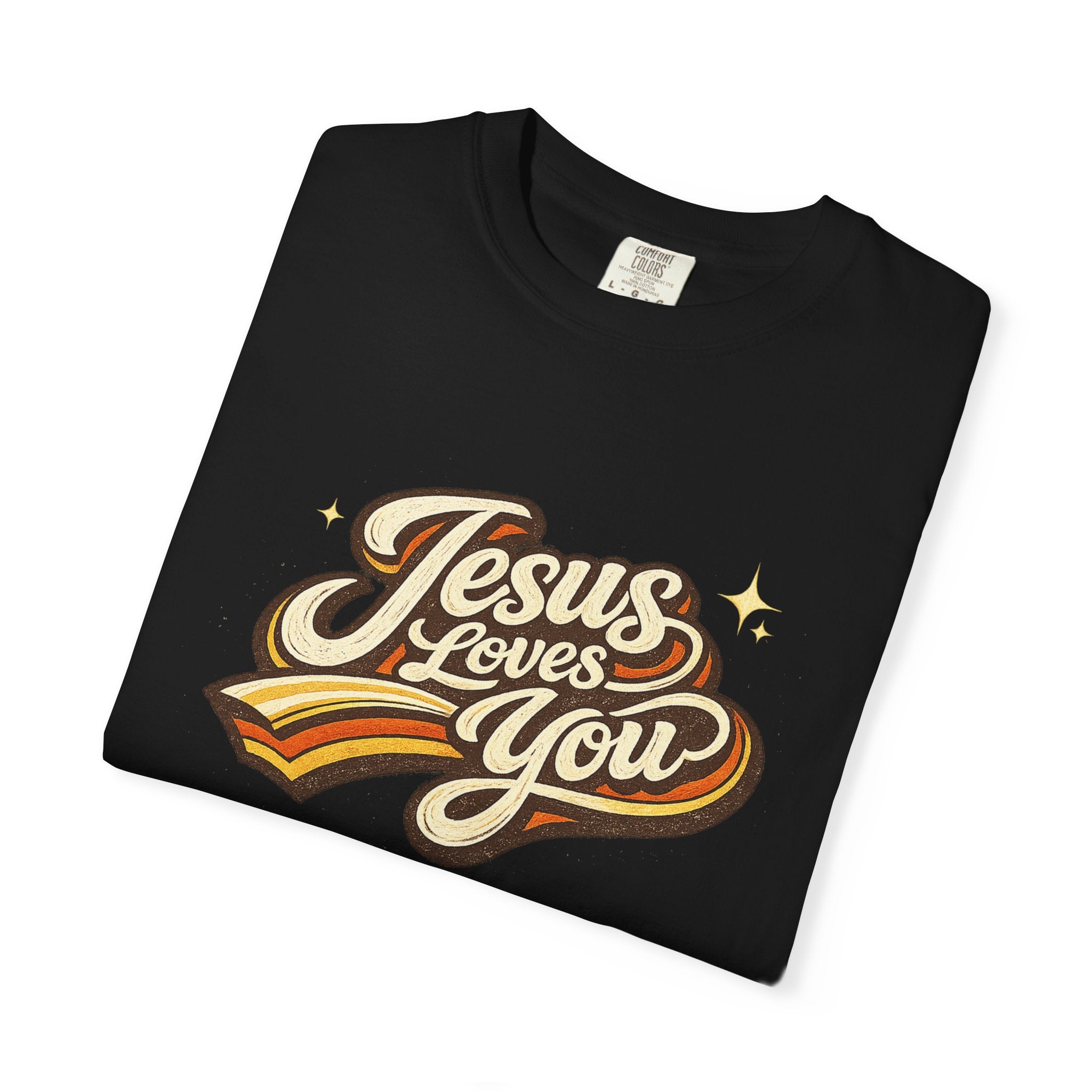 Unisex - Jesus Loves You "Love One Another" Comfort Colors T-Shirt