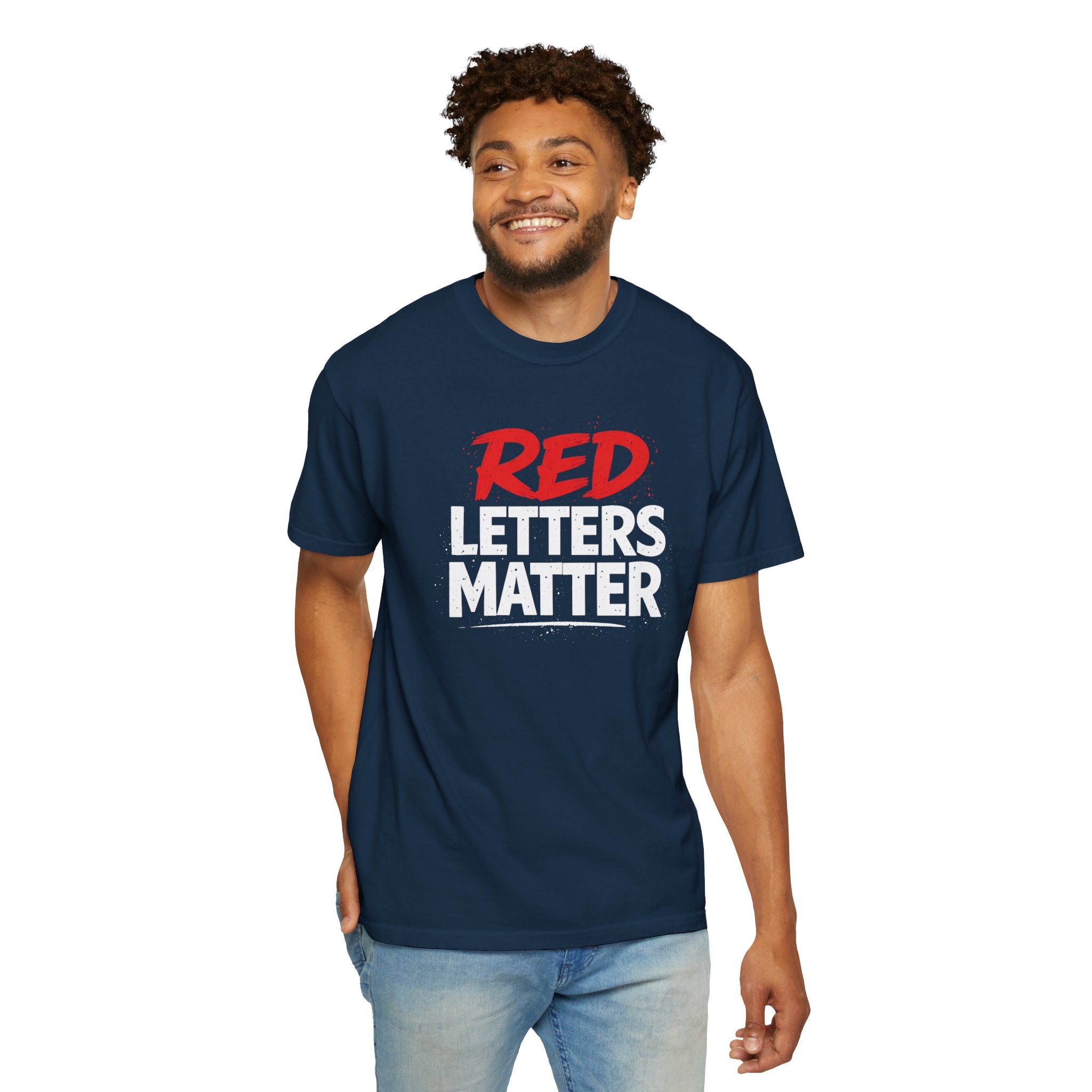 Red Letters Matter — Matthew 5:44 "Love Your Enemies" - Comfort Colors Tee