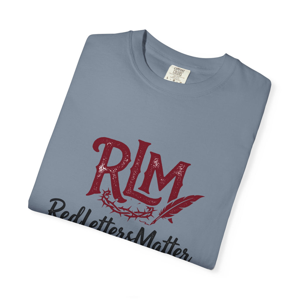 Red Letters Matter - John 3:16 Comfort Colors Tee