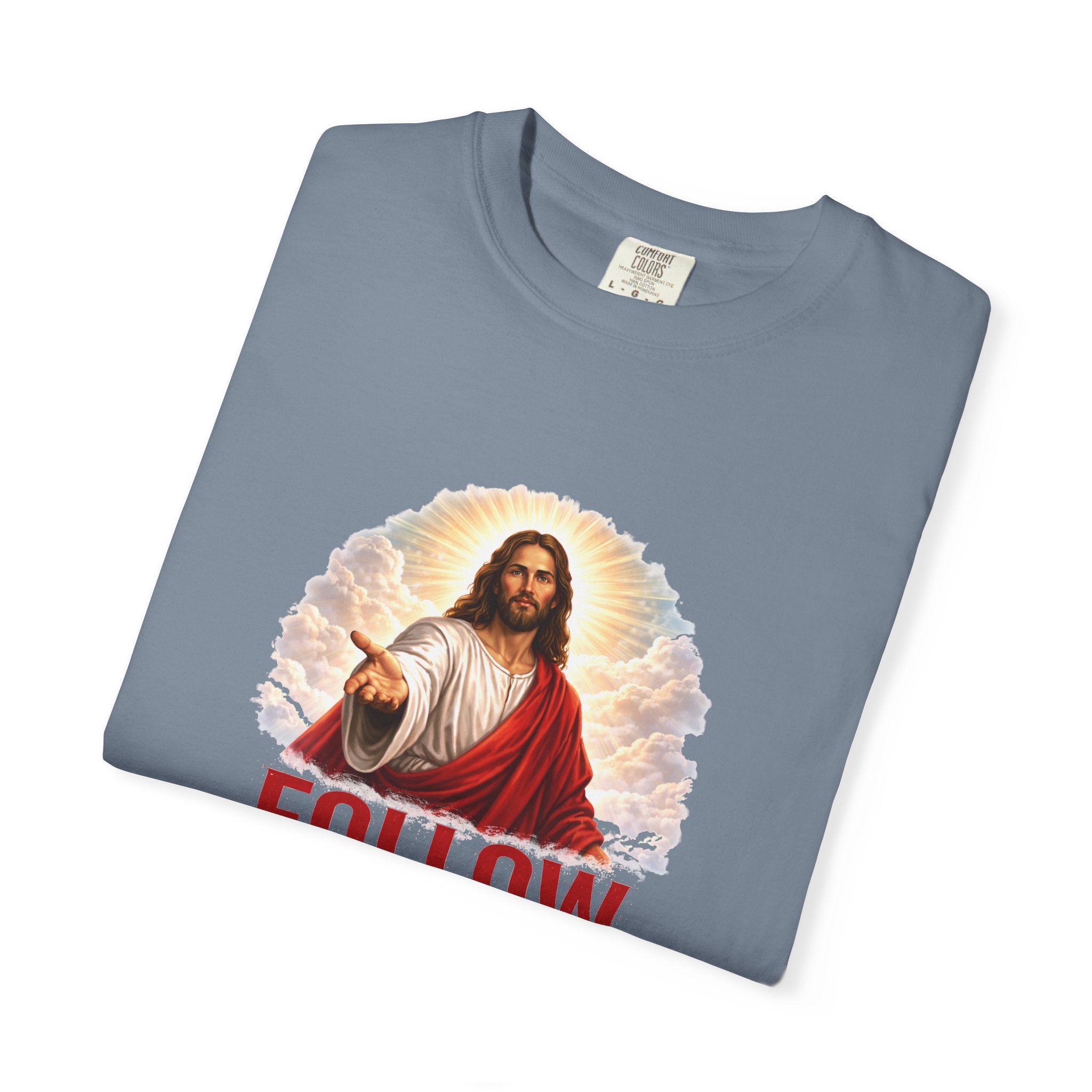 Unisex - Follow Me Jesus T-Shirt — "Red Letters Matter" (Matthew 4:19)