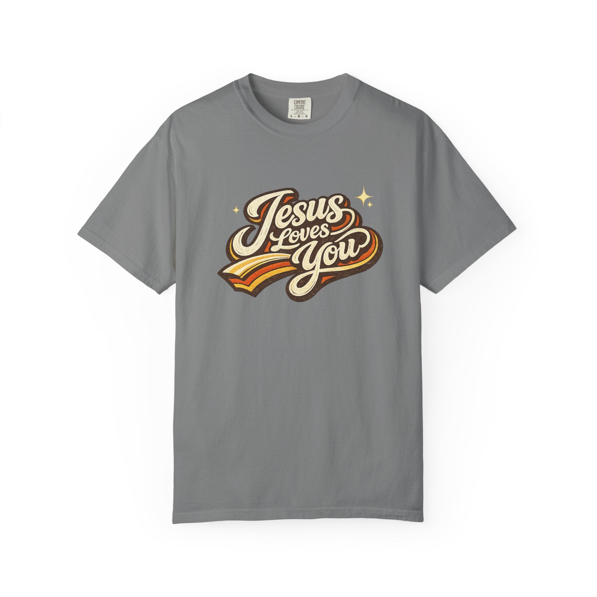 Unisex - Jesus Loves You "Love One Another" Comfort Colors T-Shirt
