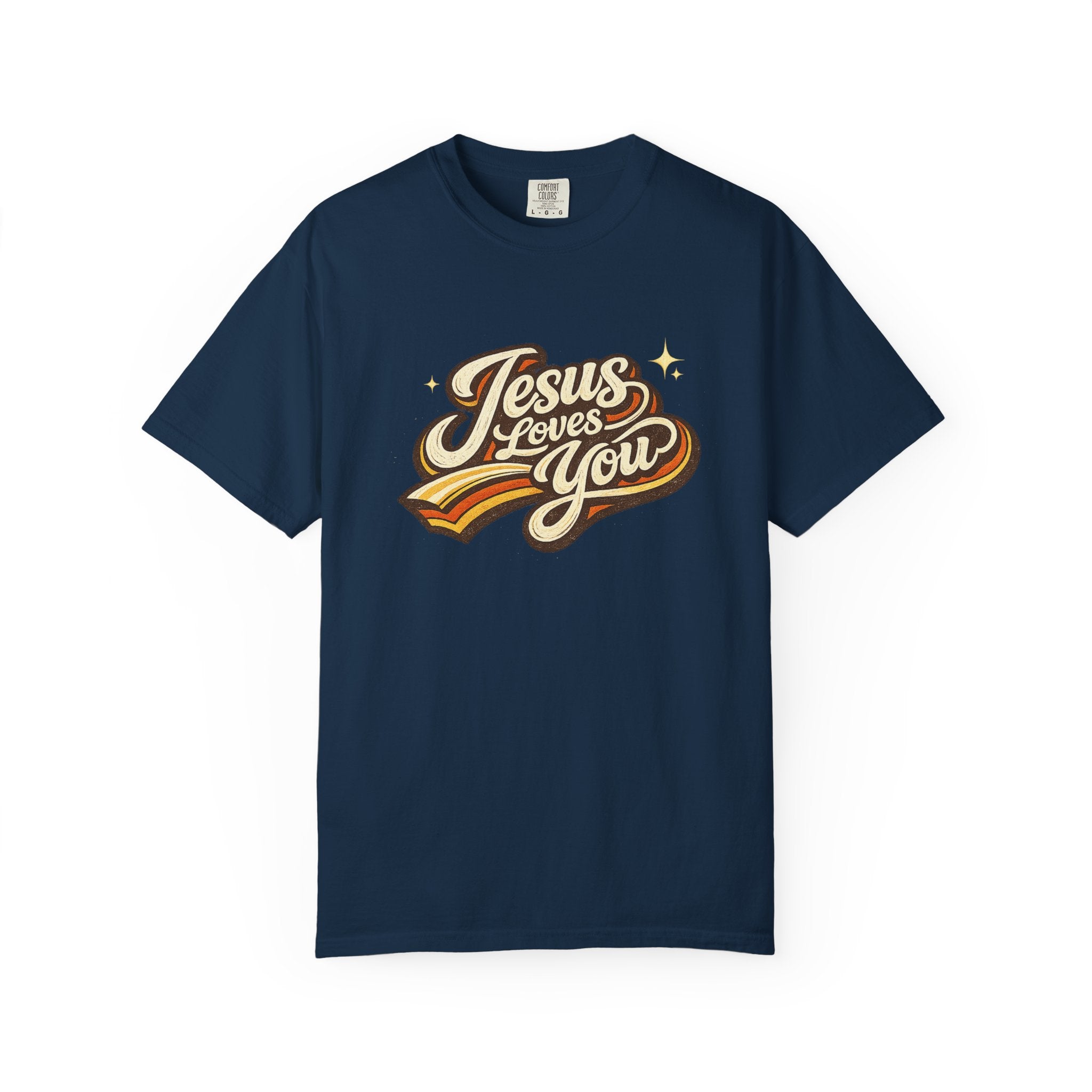 Unisex - Jesus Loves You "Love One Another" Comfort Colors T-Shirt