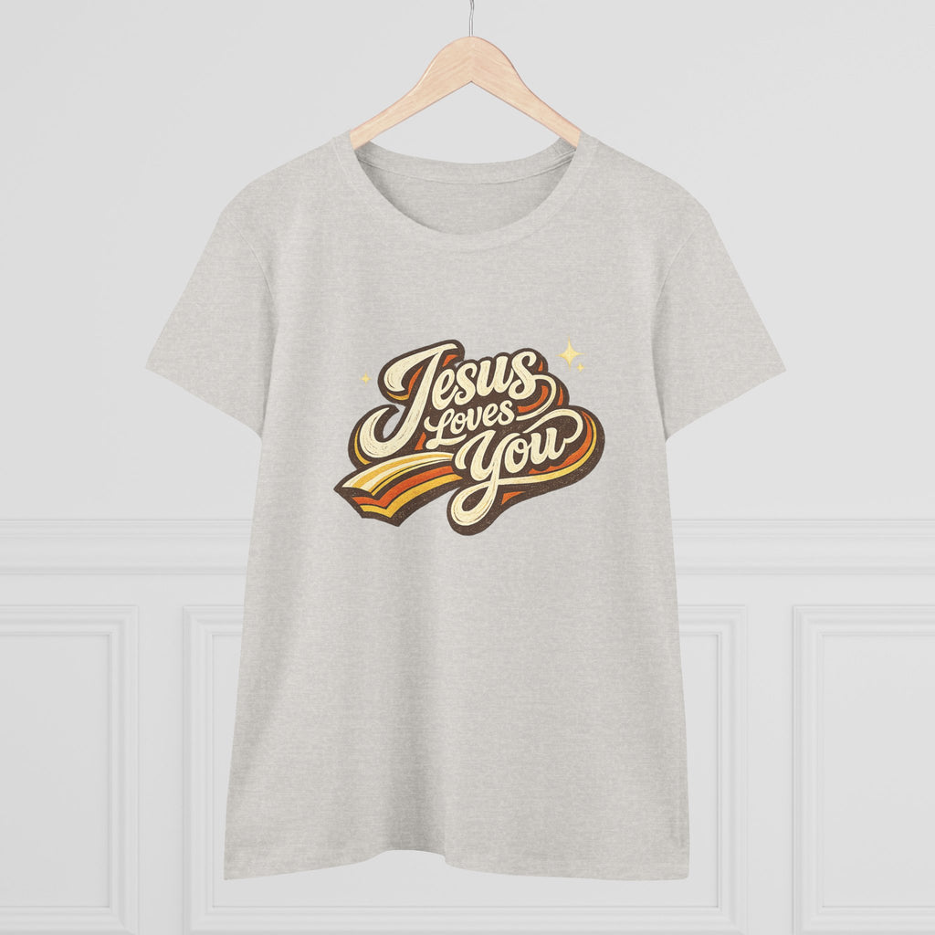Women's - Jesus Loves You "Love One Another" Gildan T-Shirt