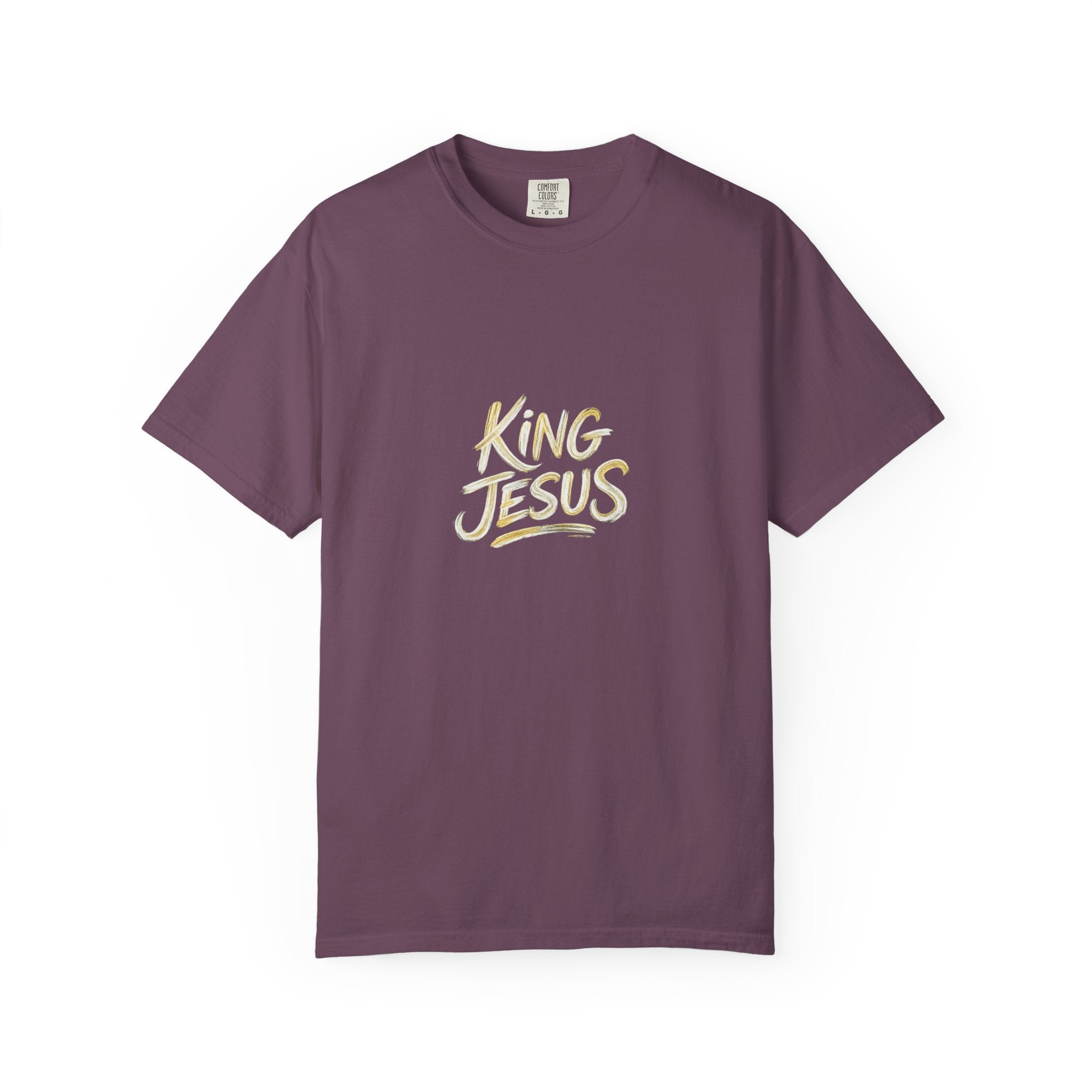 King Jesus T-Shirt — "All Hail King Jesus" - Comfort Colors - Unisex