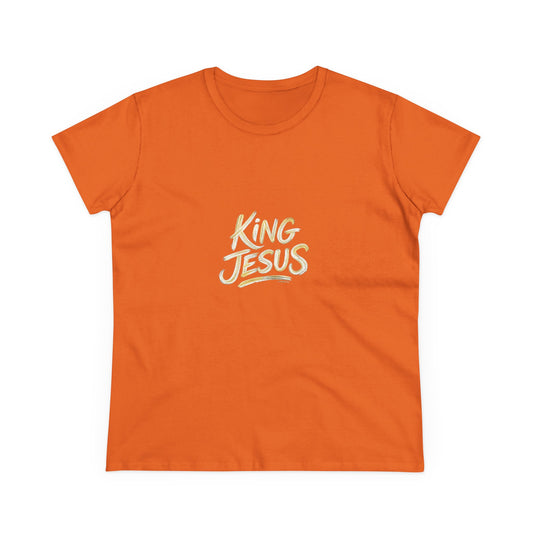 Copy of King Jesus T-Shirt — "All Hail King Jesus" Christian Faith Tee