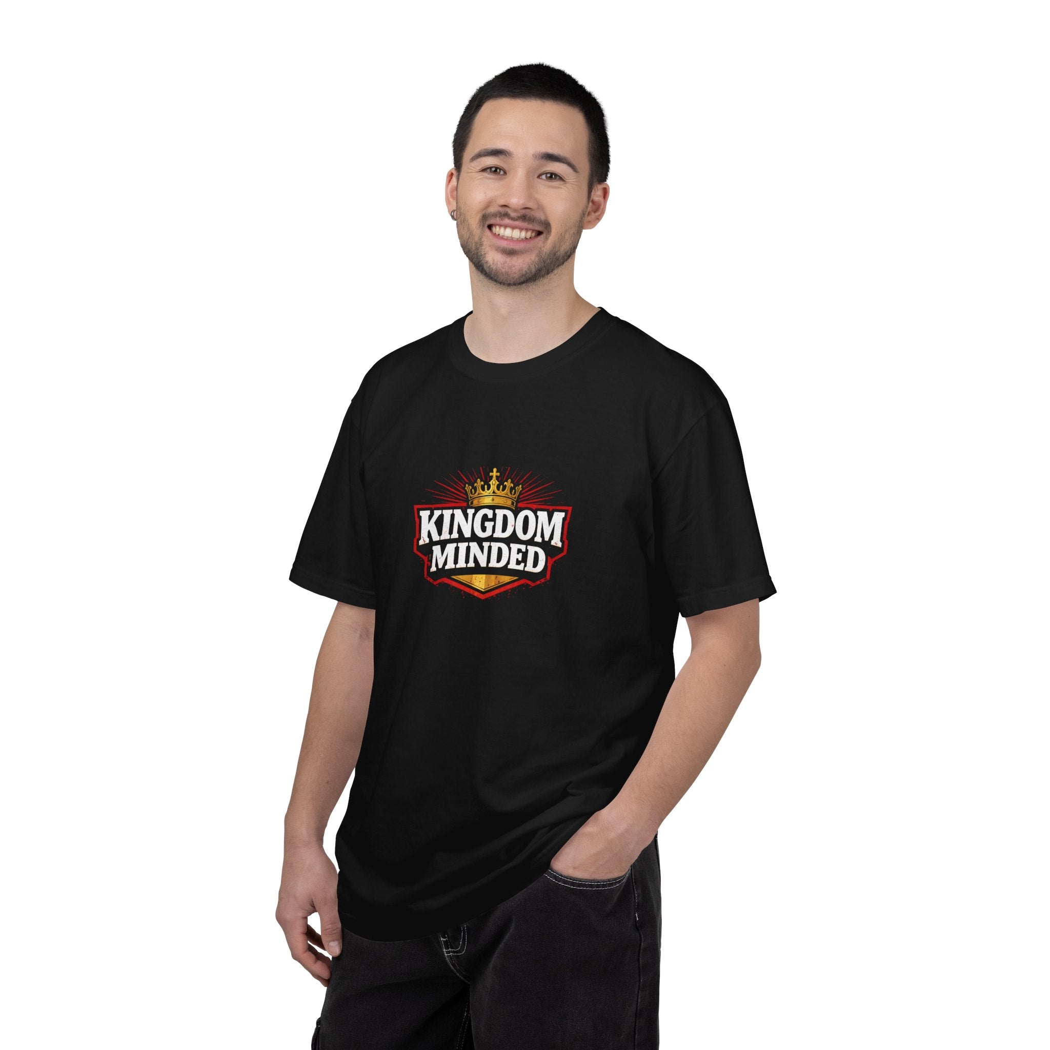 Unisex - Kingdom Minded T-Shirt — "Not About Me, Not About You, It Is About Him" Comfort Colors Tee