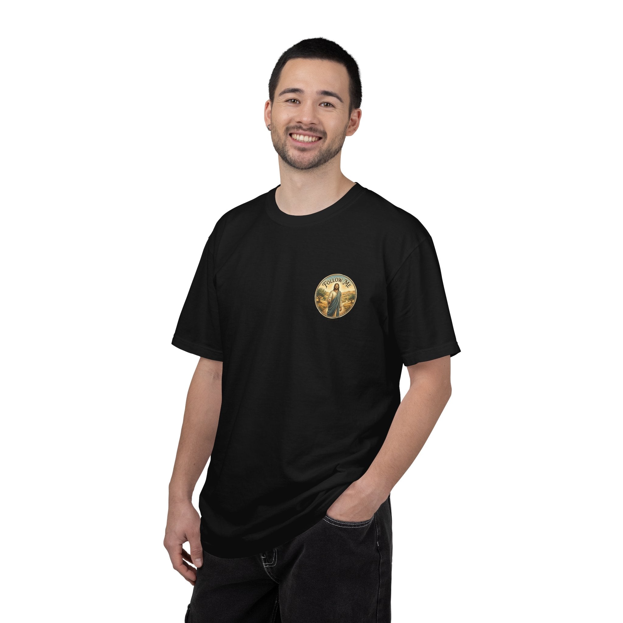 Unisex - Christian T-Shirt — “Come, follow me, and I will make you fishers of men” (Matthew 4:19)