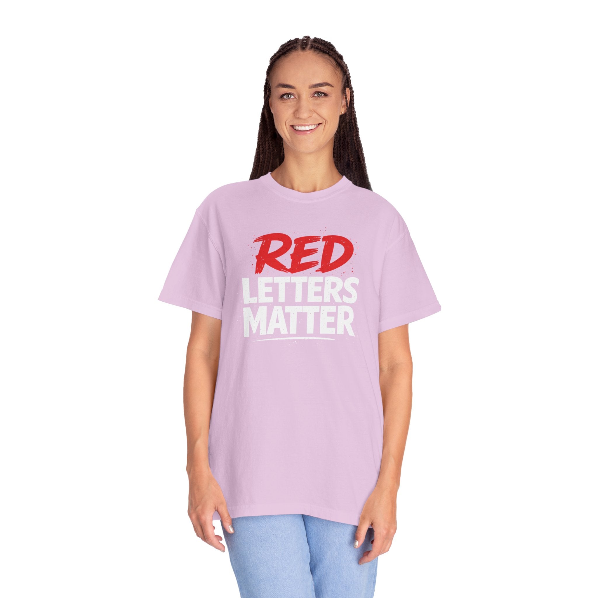 Red Letters Matter — Matthew 5:44 "Love Your Enemies" - Comfort Colors Tee